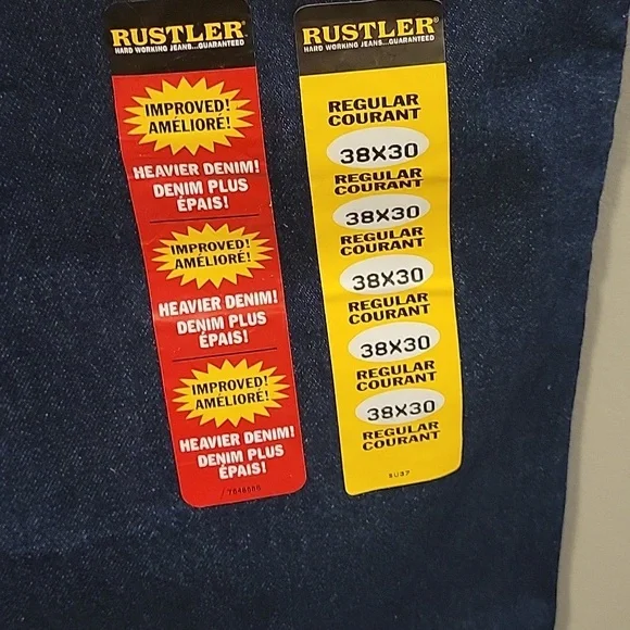 Mens Rustler Jeans - Picture 4 of 4